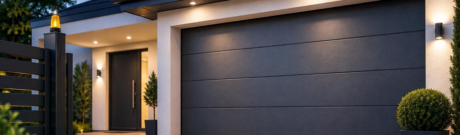 Hörmann garage doors, even with installation